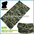 LSB38 Ningbo Lingshang polyester camo design used for sporting hot sale 24*48 cm seamless bandana